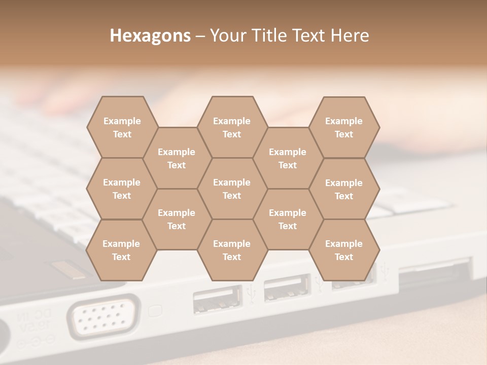 Communication Technology Person PowerPoint Template