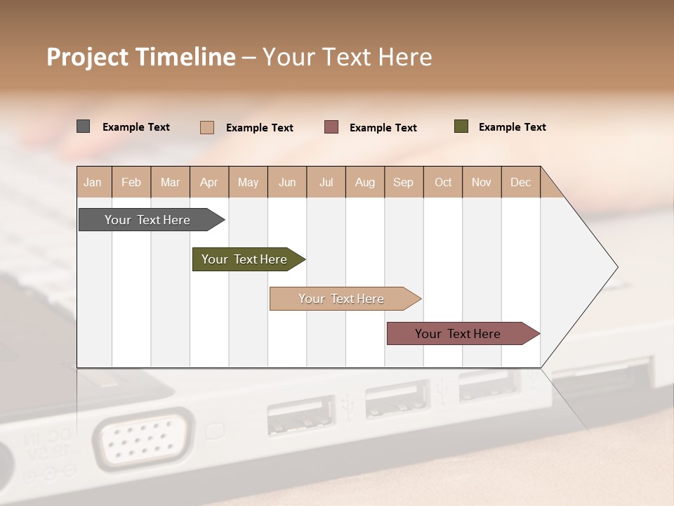 Communication Technology Person PowerPoint Template