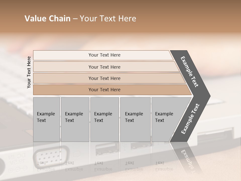 Communication Technology Person PowerPoint Template