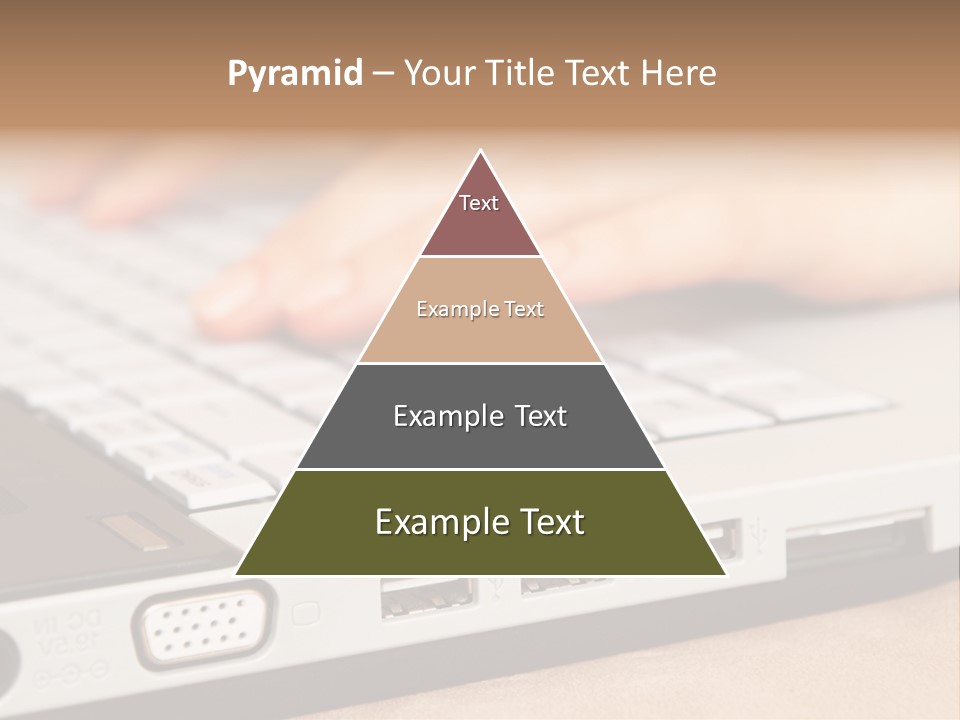 Communication Technology Person PowerPoint Template
