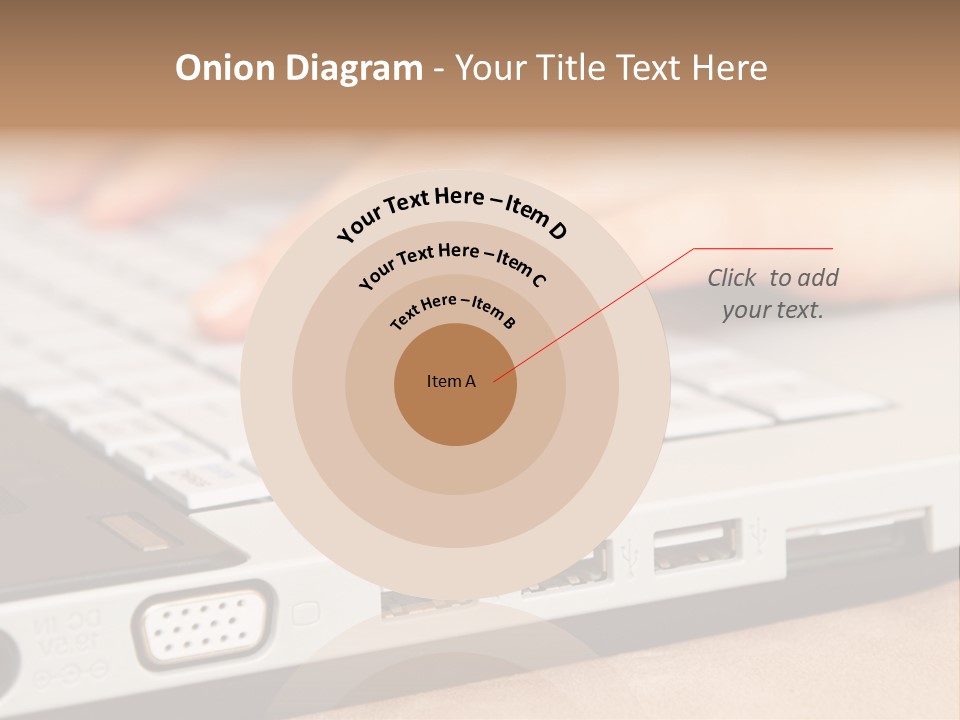 Communication Technology Person PowerPoint Template