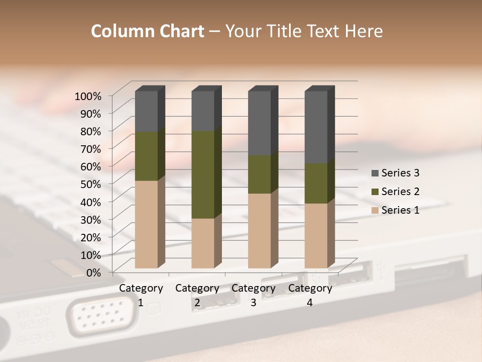 Communication Technology Person PowerPoint Template