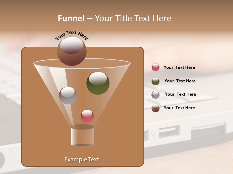 Communication Technology Person PowerPoint Template