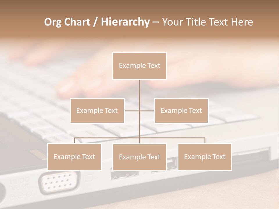 Communication Technology Person PowerPoint Template