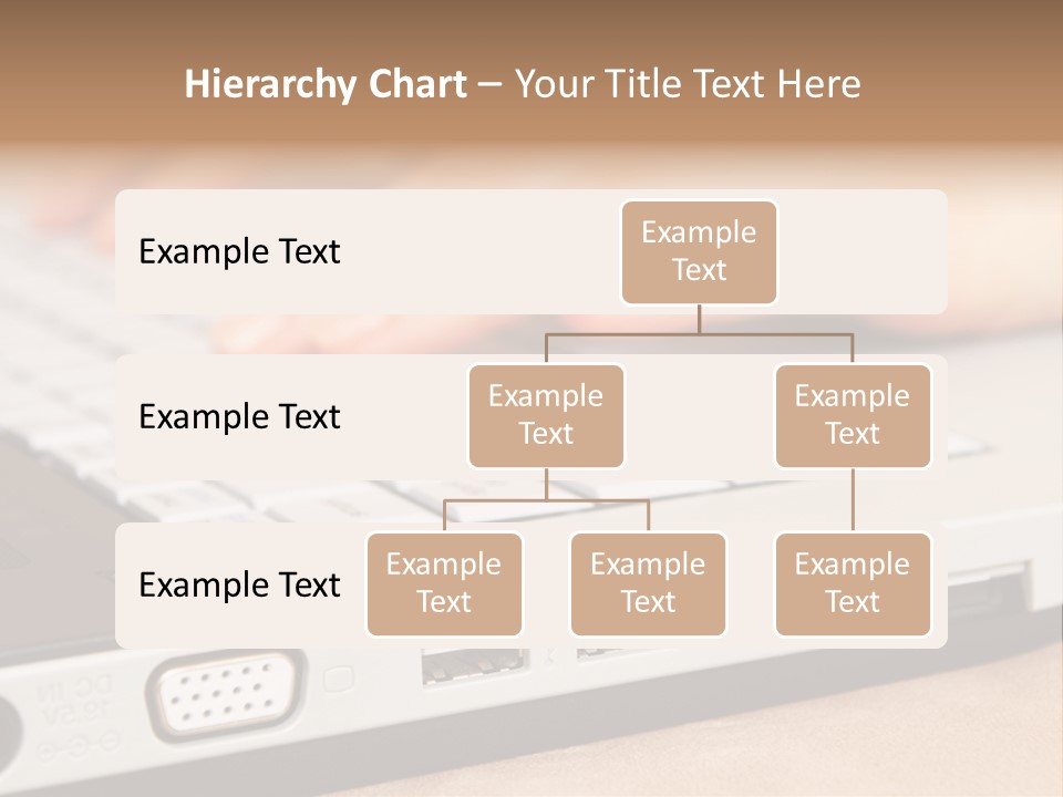 Communication Technology Person PowerPoint Template
