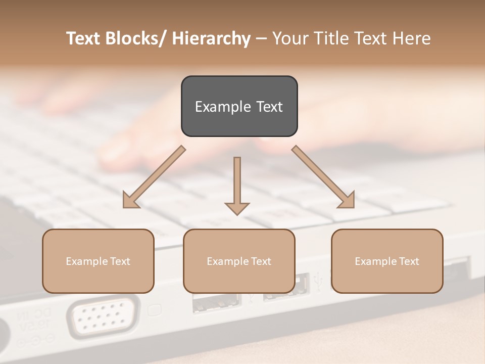 Communication Technology Person PowerPoint Template