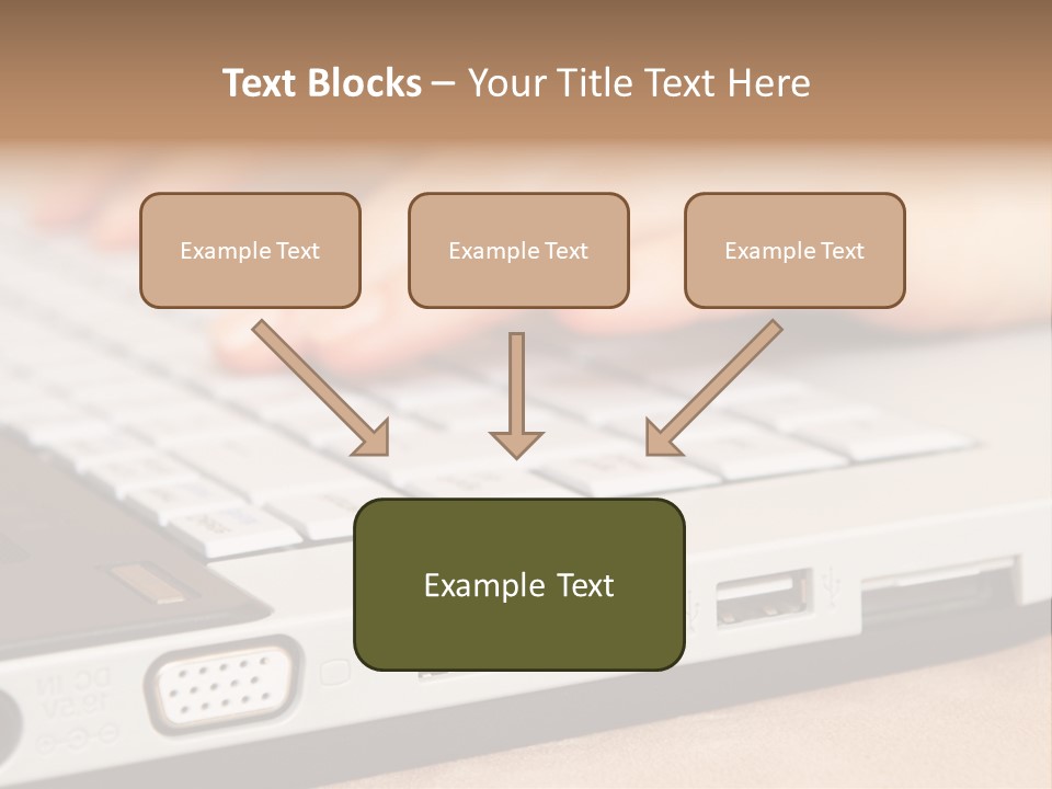 Communication Technology Person PowerPoint Template