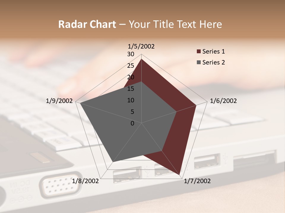 Communication Technology Person PowerPoint Template