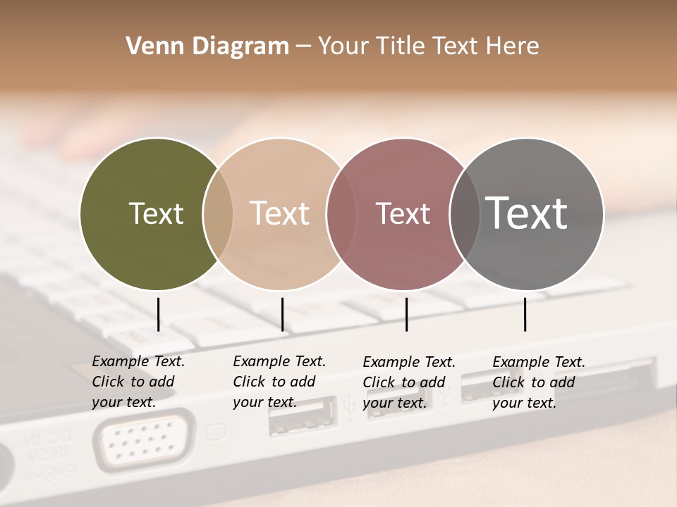 Communication Technology Person PowerPoint Template