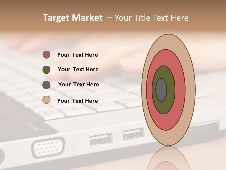 Communication Technology Person PowerPoint Template