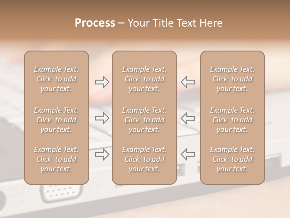 Communication Technology Person PowerPoint Template