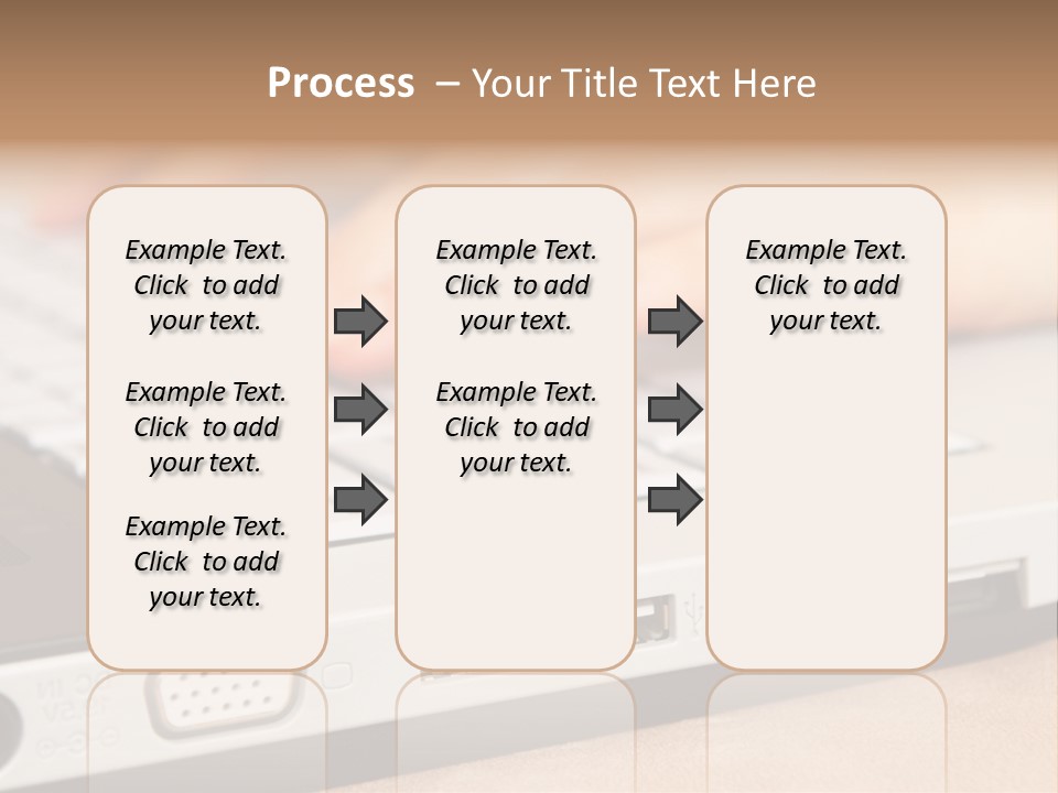 Communication Technology Person PowerPoint Template