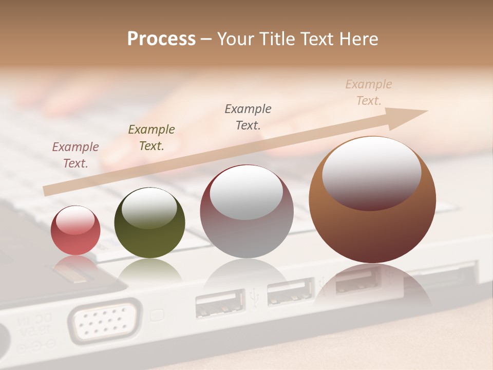 Communication Technology Person PowerPoint Template