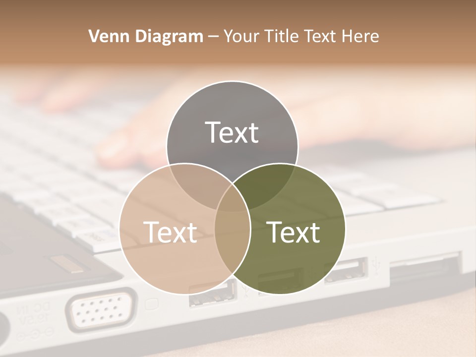 Communication Technology Person PowerPoint Template