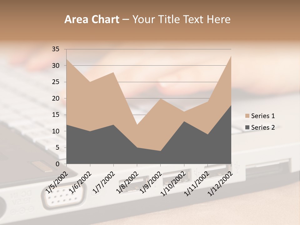 Communication Technology Person PowerPoint Template