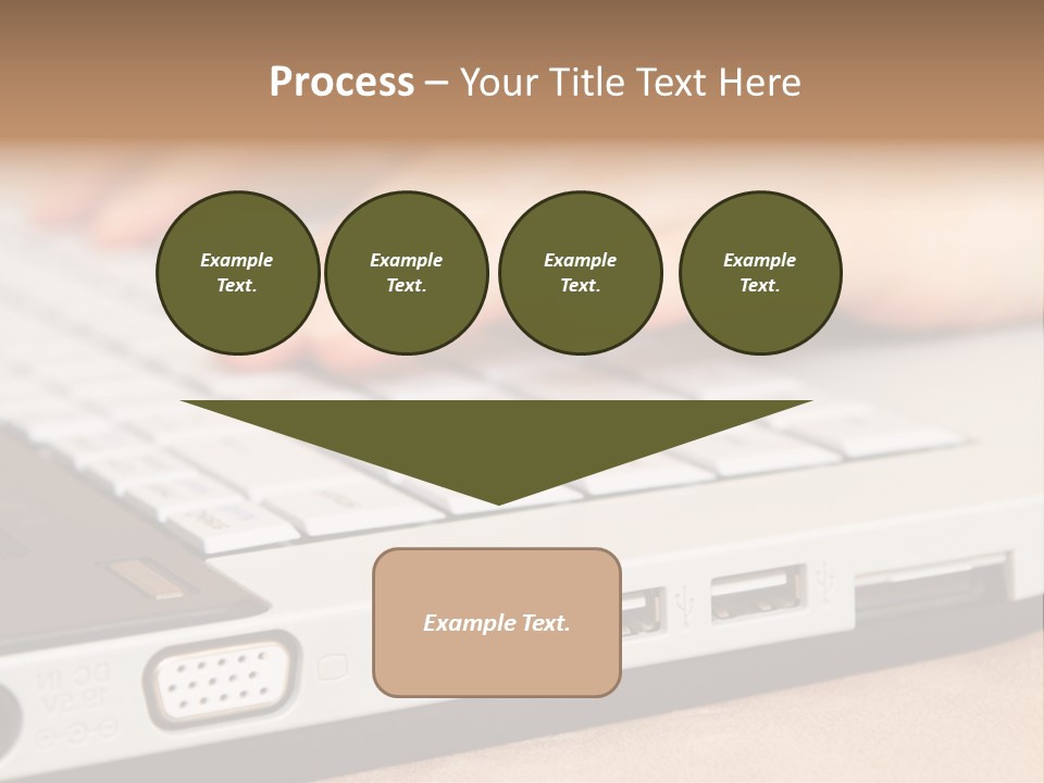 Communication Technology Person PowerPoint Template