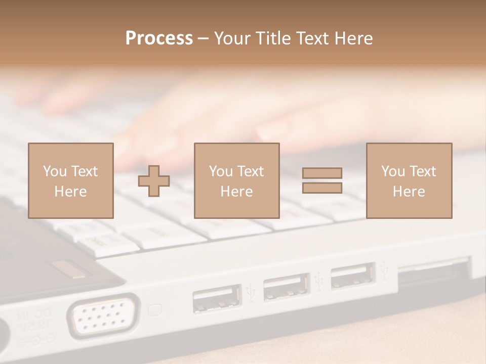 Communication Technology Person PowerPoint Template