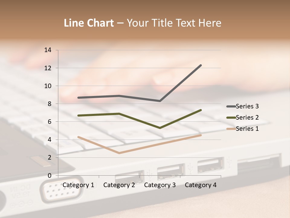 Communication Technology Person PowerPoint Template