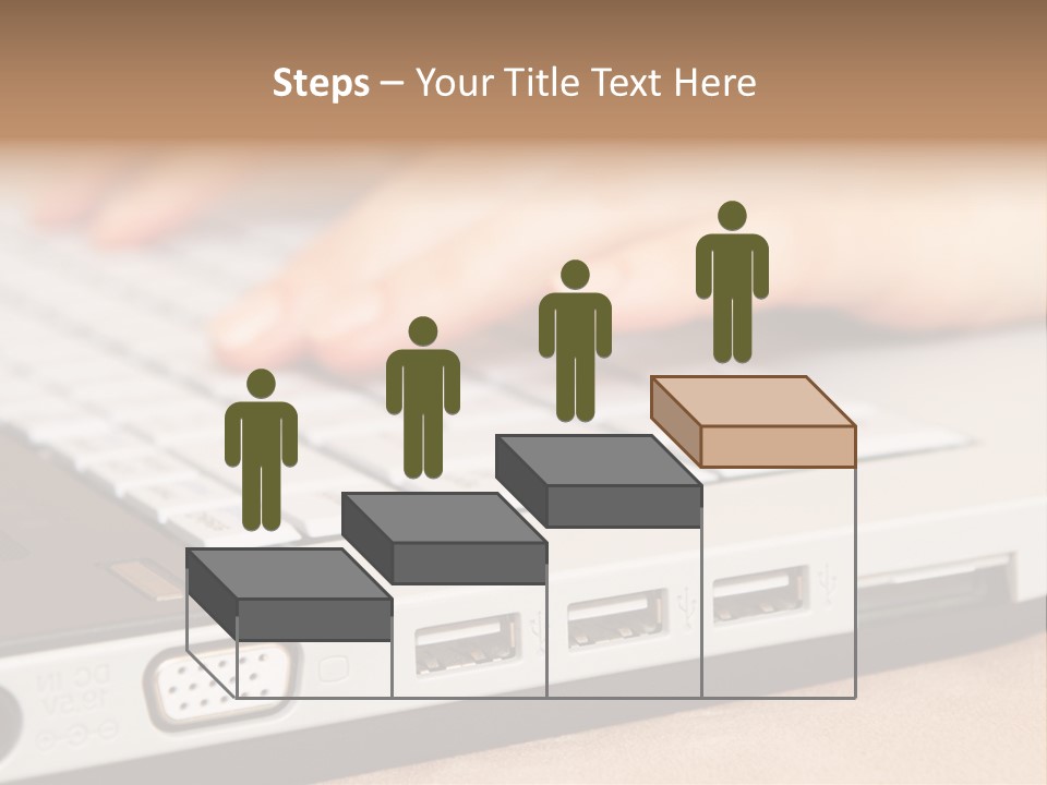 Communication Technology Person PowerPoint Template