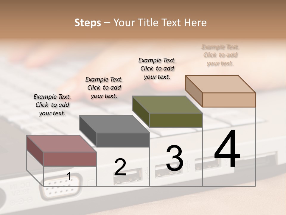 Communication Technology Person PowerPoint Template