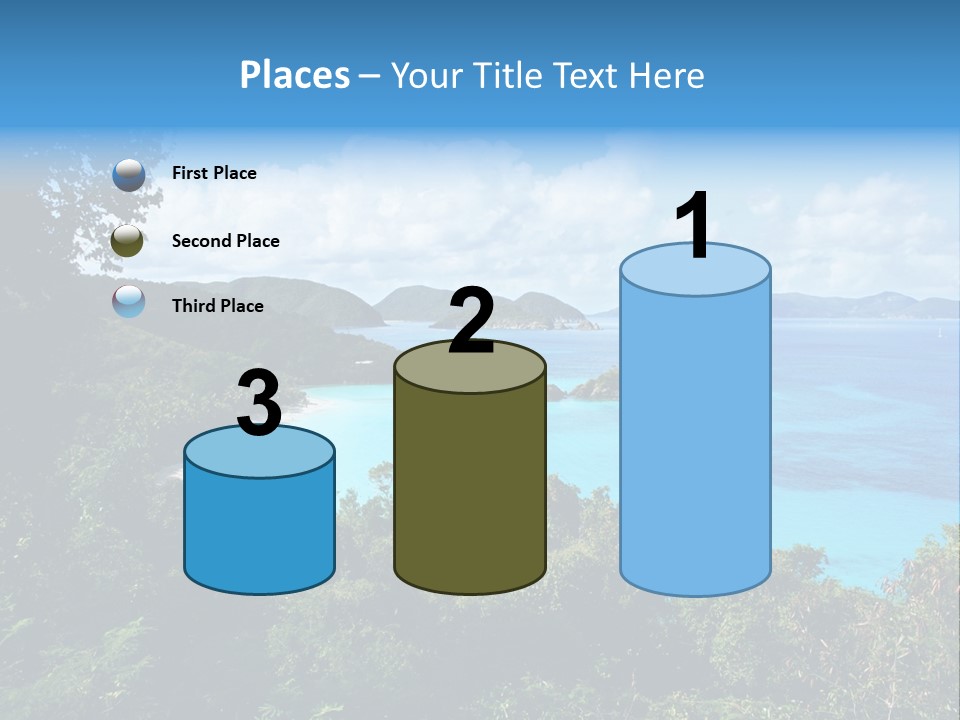 Snorkel Aqua Sunny PowerPoint Template