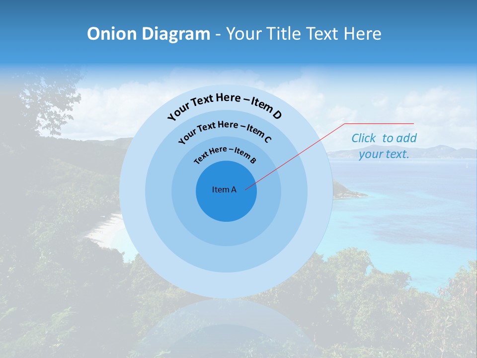 Snorkel Aqua Sunny PowerPoint Template