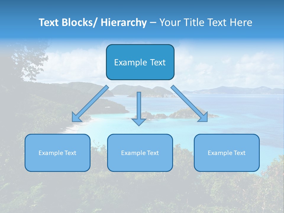 Snorkel Aqua Sunny PowerPoint Template