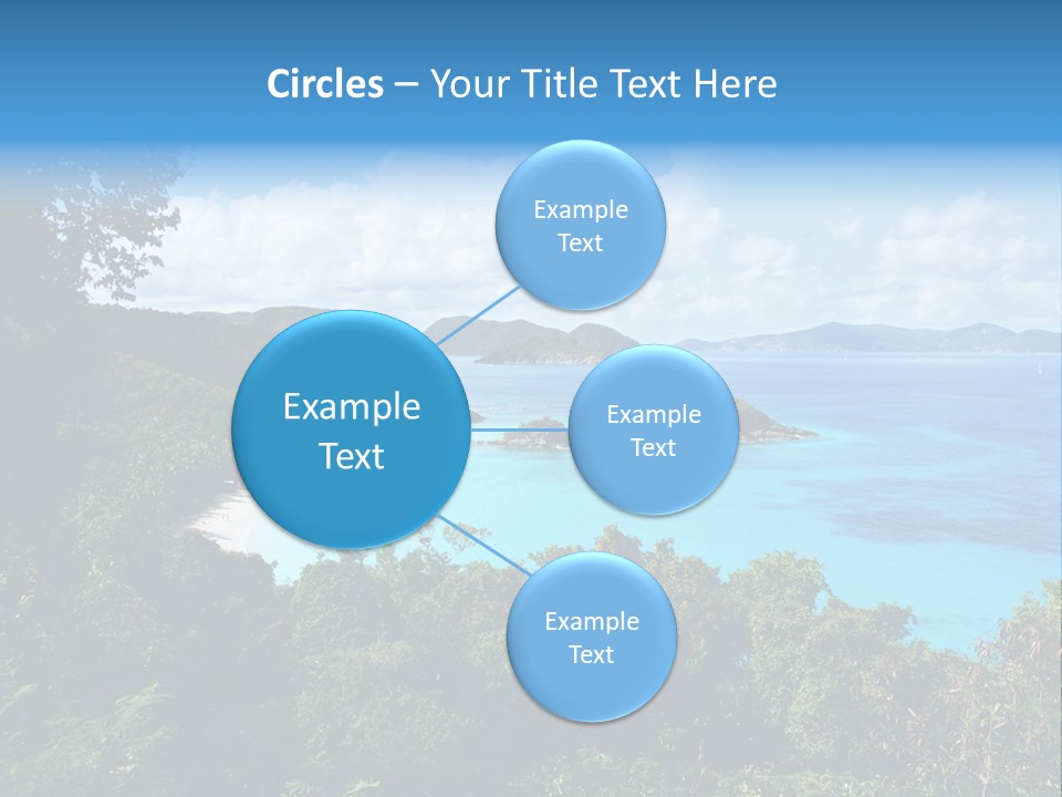 Snorkel Aqua Sunny PowerPoint Template