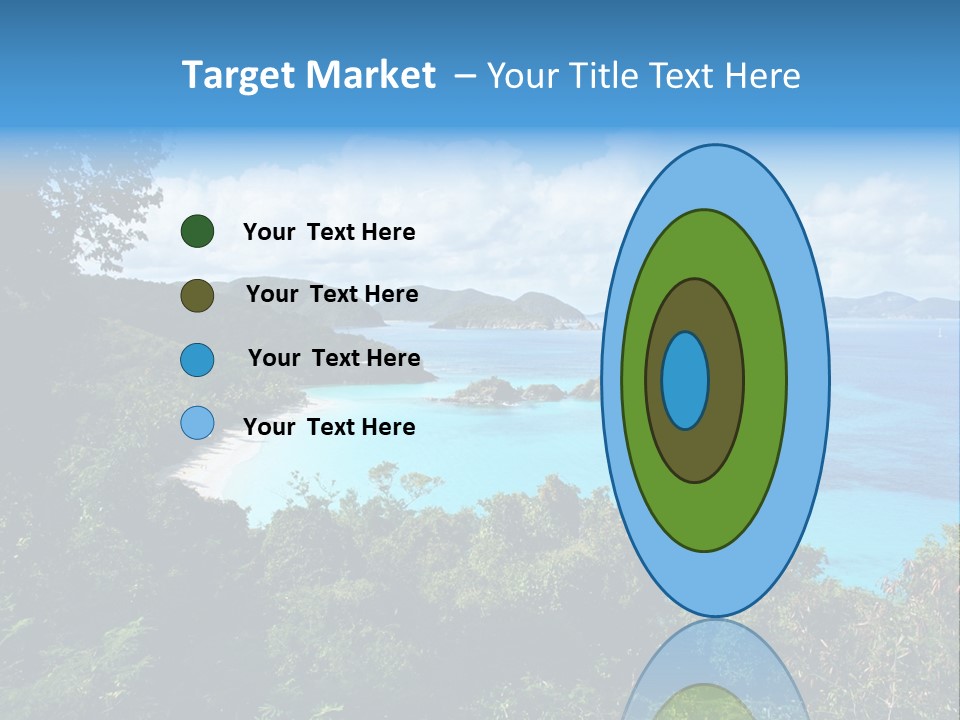 Snorkel Aqua Sunny PowerPoint Template