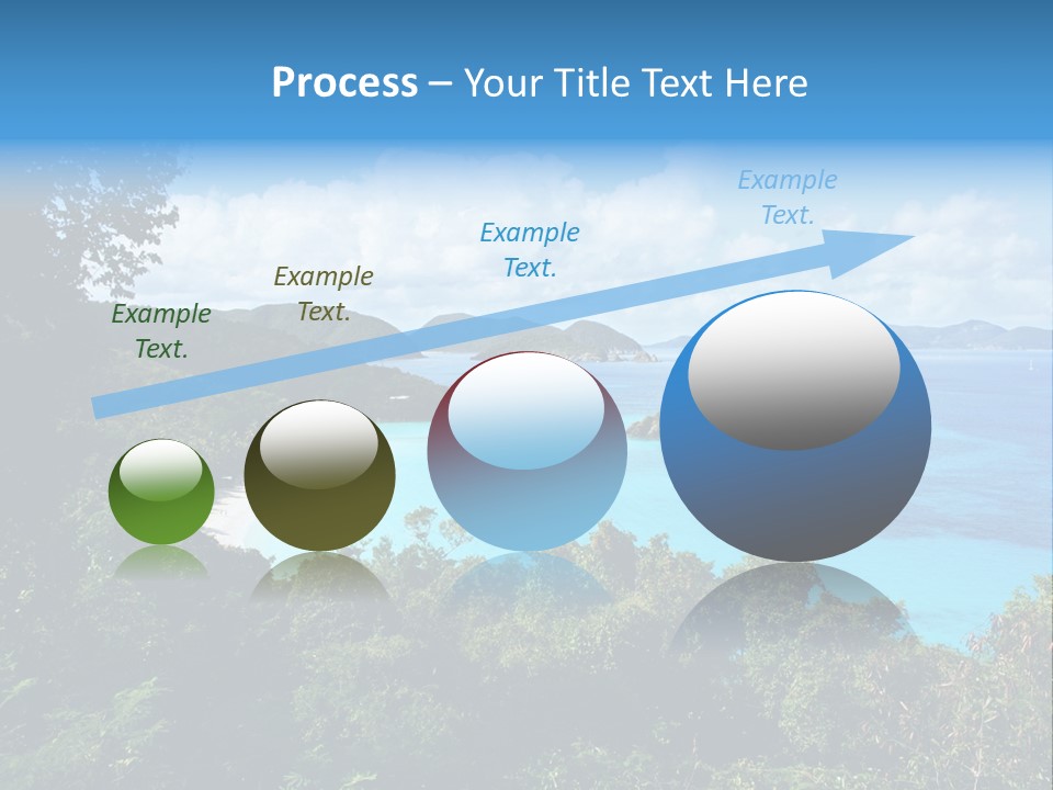 Snorkel Aqua Sunny PowerPoint Template