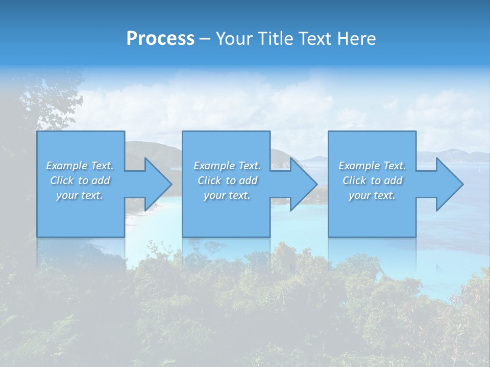 Snorkel Aqua Sunny PowerPoint Template