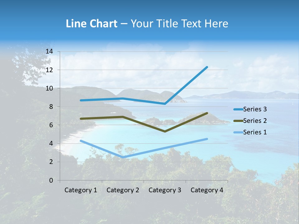 Snorkel Aqua Sunny PowerPoint Template