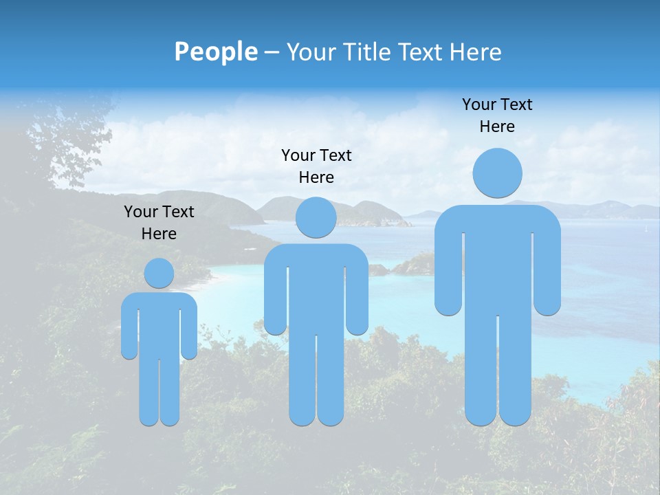 Snorkel Aqua Sunny PowerPoint Template