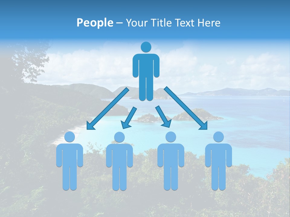 Snorkel Aqua Sunny PowerPoint Template