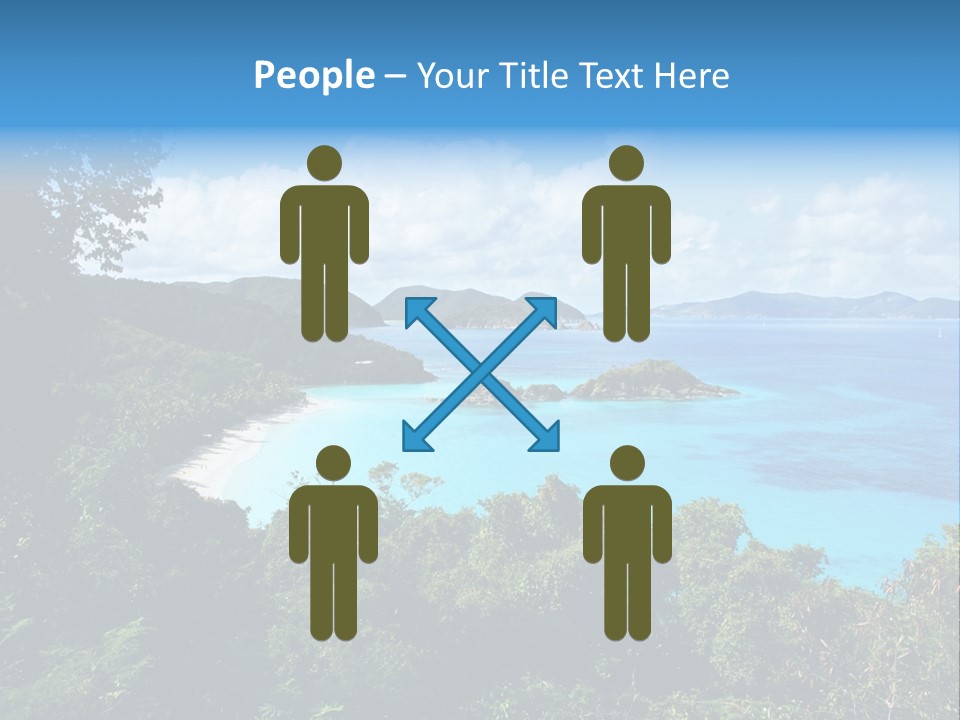 Snorkel Aqua Sunny PowerPoint Template