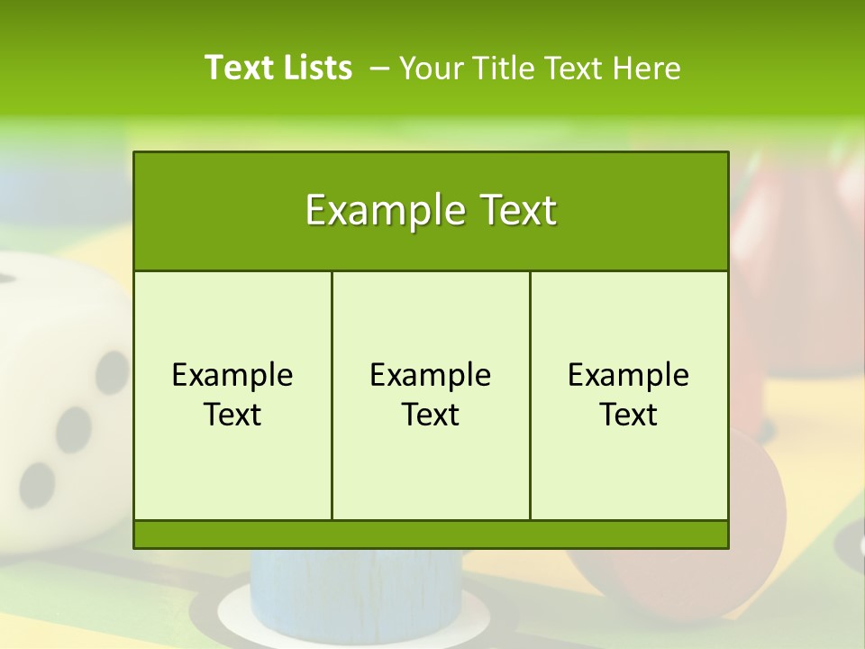 Compare Colorful Lettuce PowerPoint Template