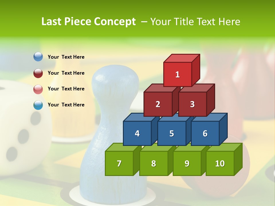 Compare Colorful Lettuce PowerPoint Template