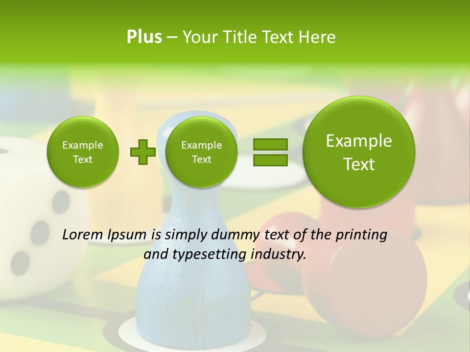 Compare Colorful Lettuce PowerPoint Template