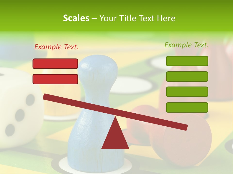 Compare Colorful Lettuce PowerPoint Template