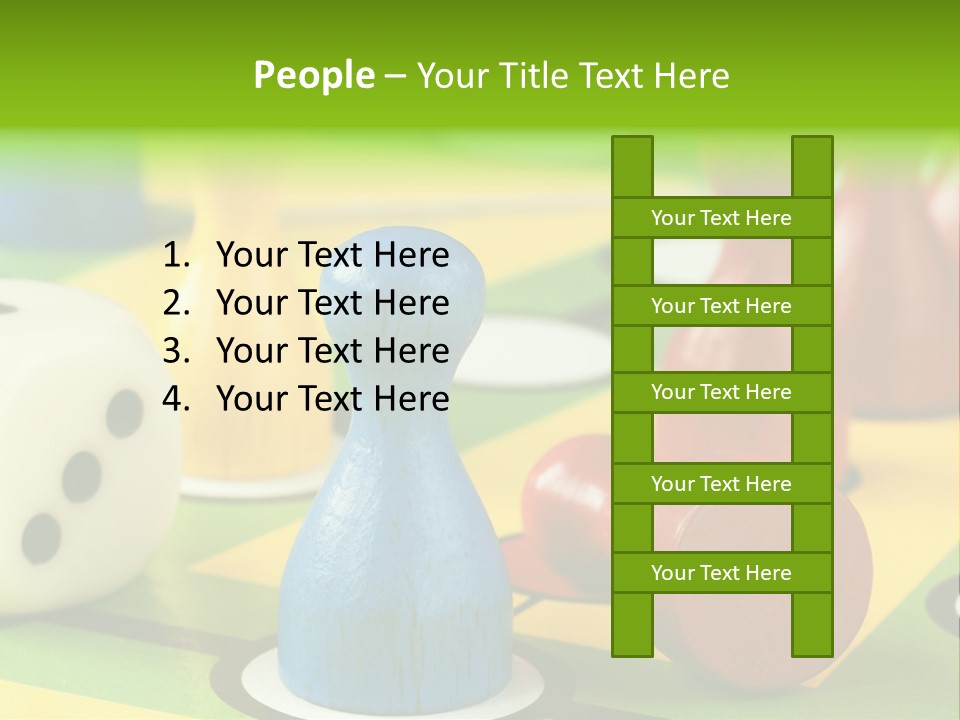 Compare Colorful Lettuce PowerPoint Template