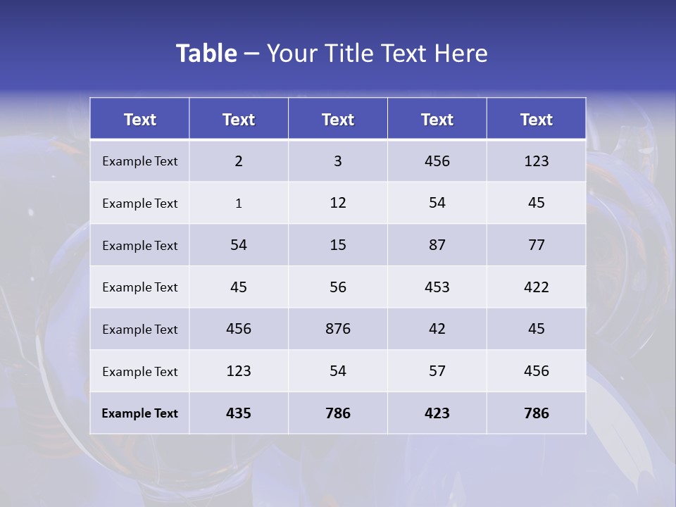 A Group Of Blue Helmets With A White Light In The Middle PowerPoint Template