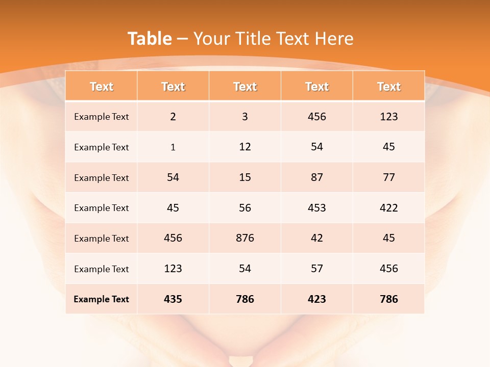 A Woman With A Towel On Her Head With Her Eyes Closed PowerPoint Template