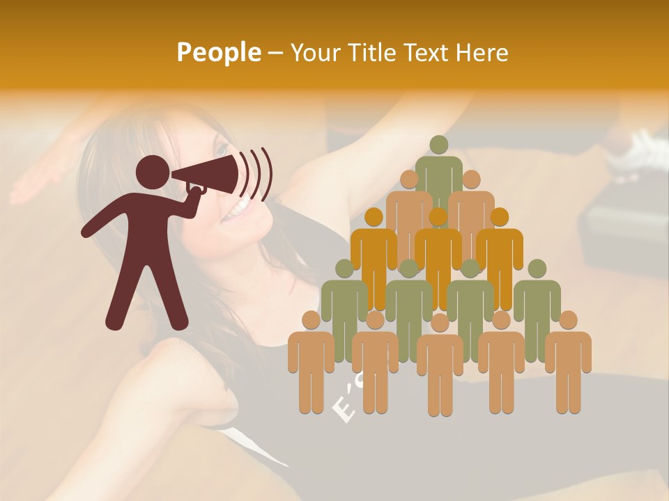 Friends Hands Boys PowerPoint Template