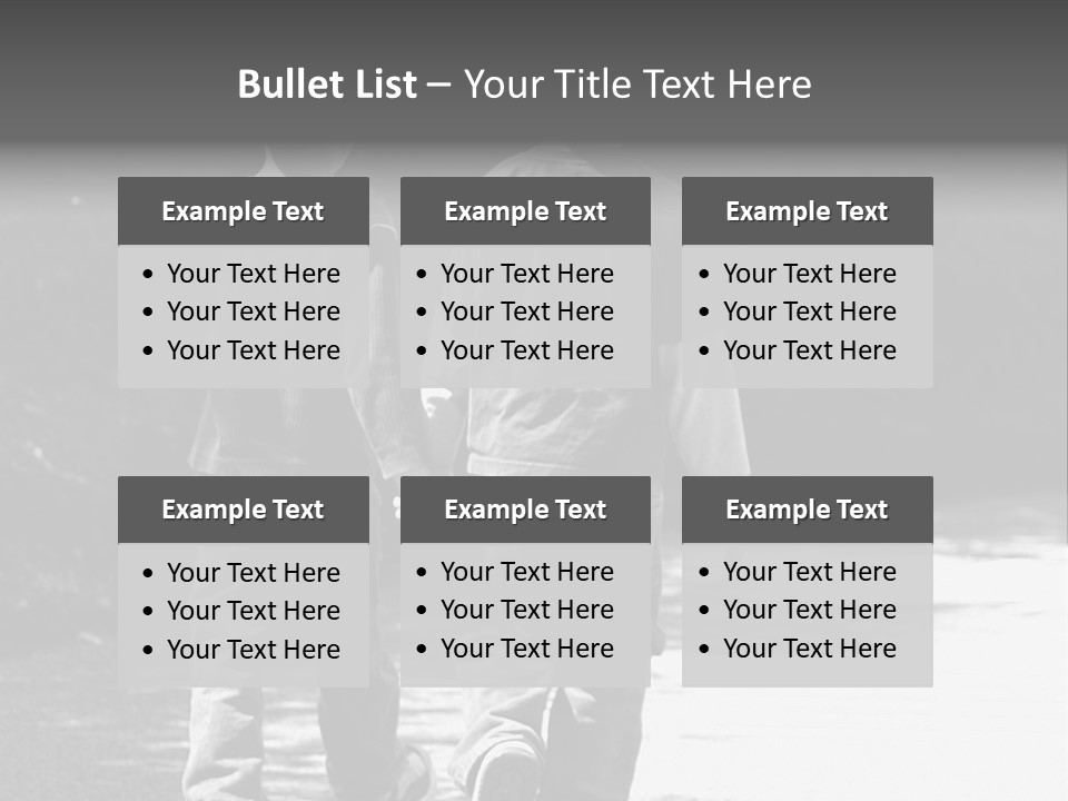 Friends Hands Boys PowerPoint Template