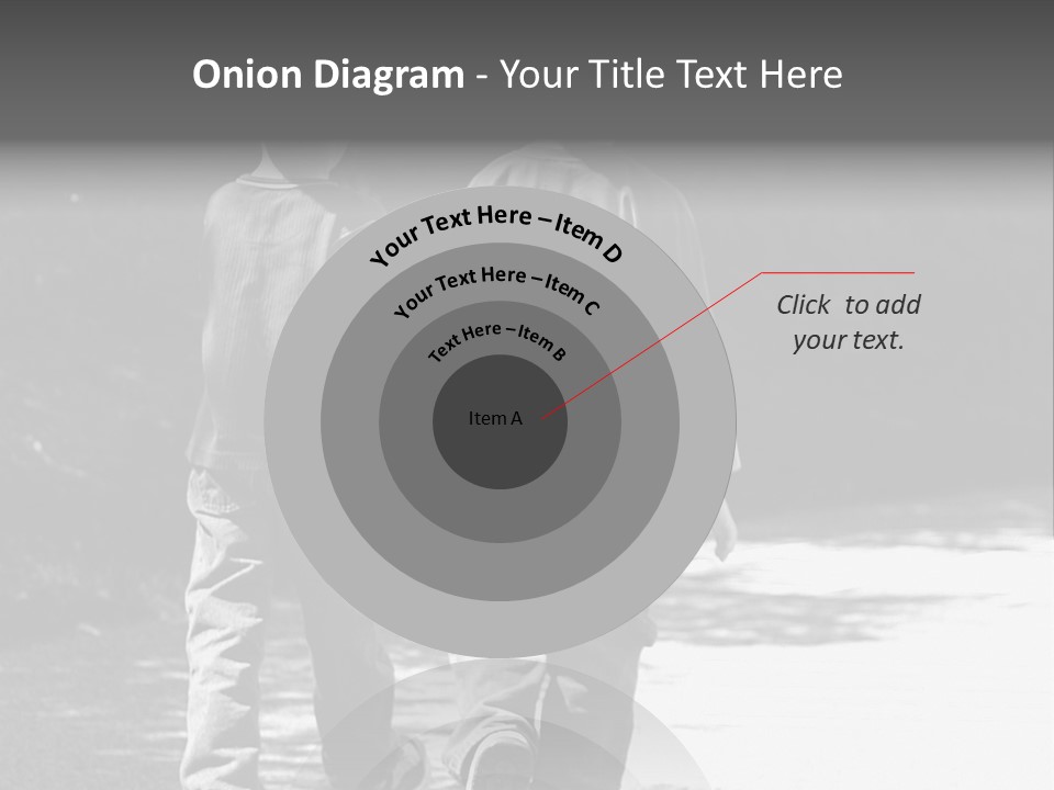 Friends Hands Boys PowerPoint Template