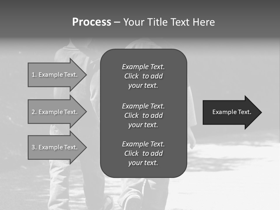 Friends Hands Boys PowerPoint Template