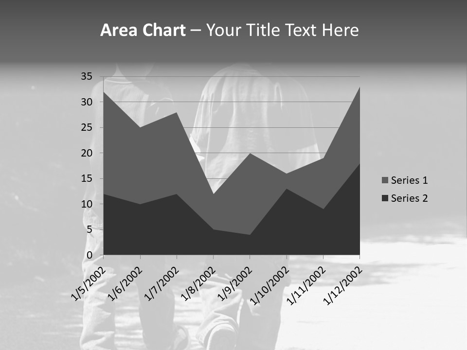 Friends Hands Boys PowerPoint Template