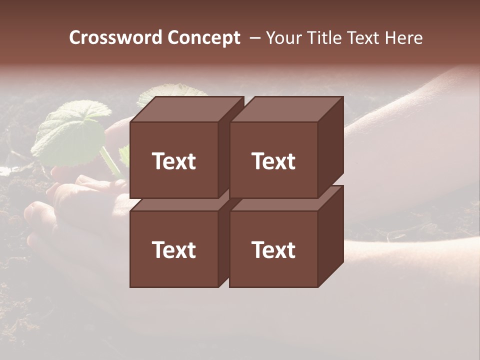 Closeup Farm Rural PowerPoint Template