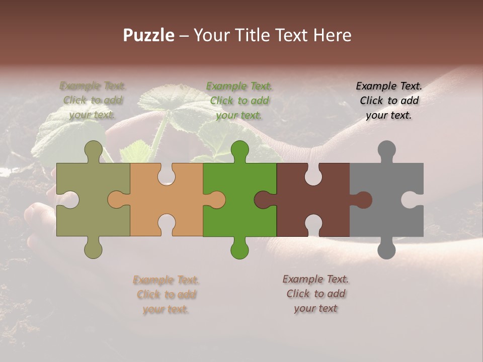 Closeup Farm Rural PowerPoint Template