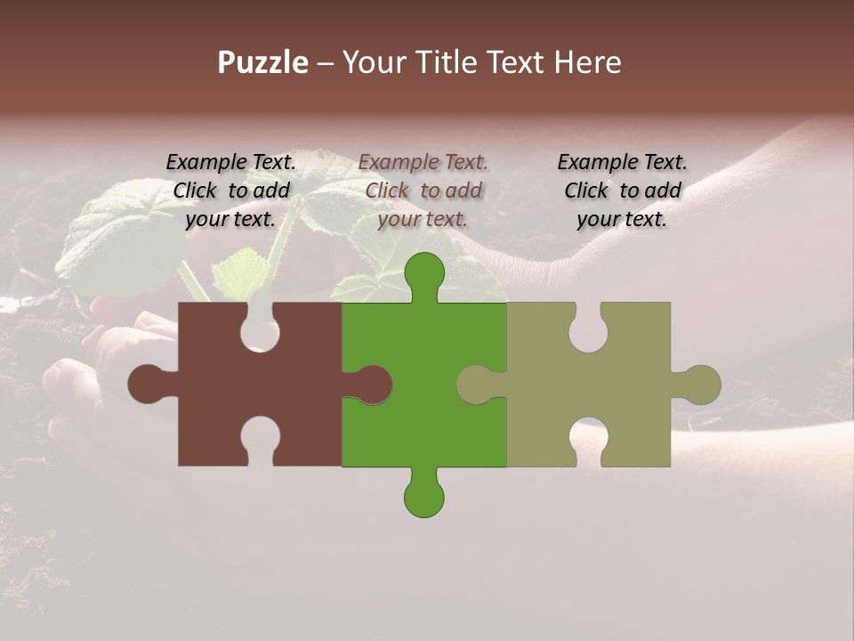 Closeup Farm Rural PowerPoint Template